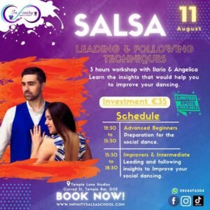 Salsa class in Dublin. Salsa and bachata classes in dublin Salsa lessons in Dublin