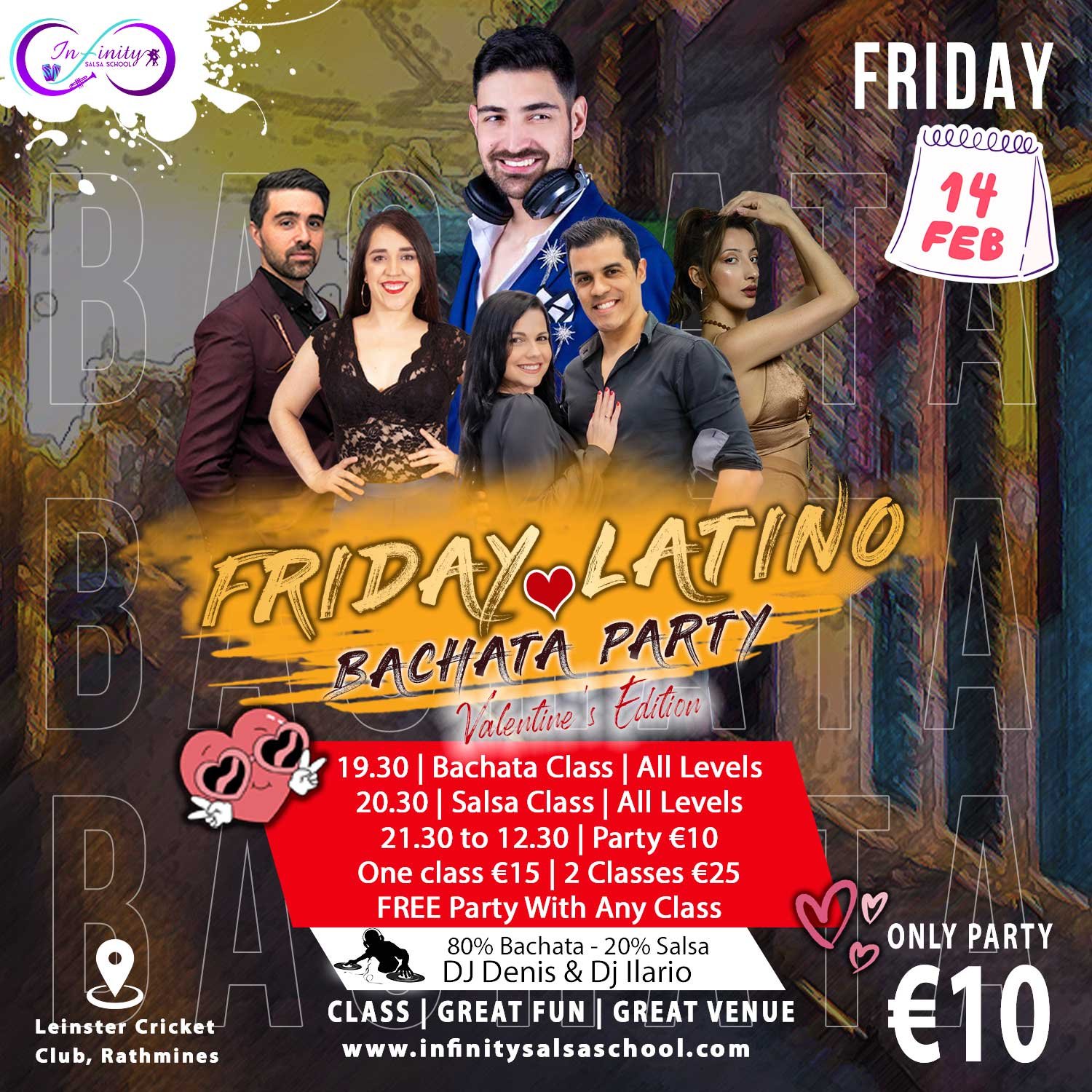 Bachata classes in Dublin